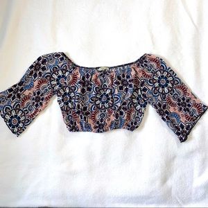 Floral Crop Top